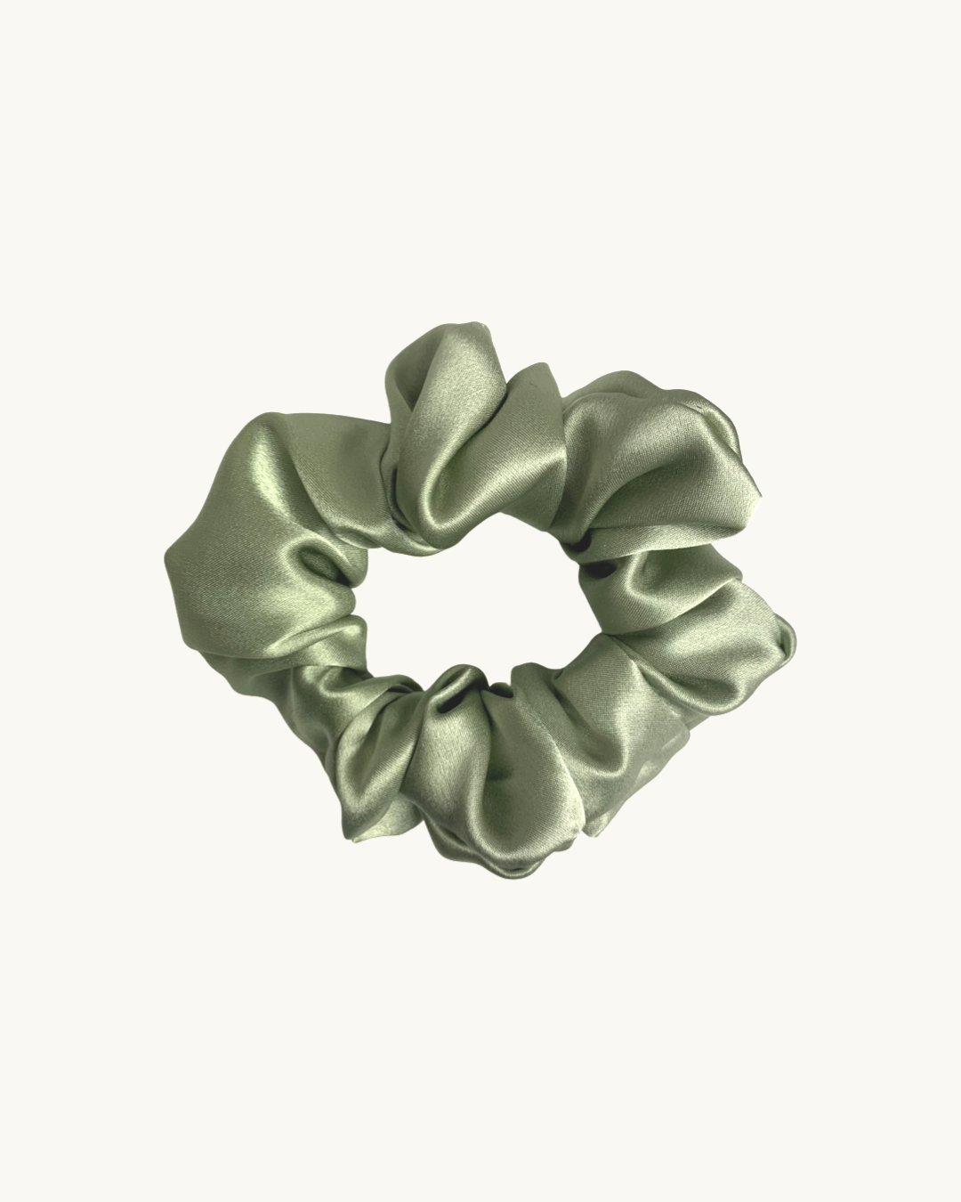 Silk Scrunchie Matcha