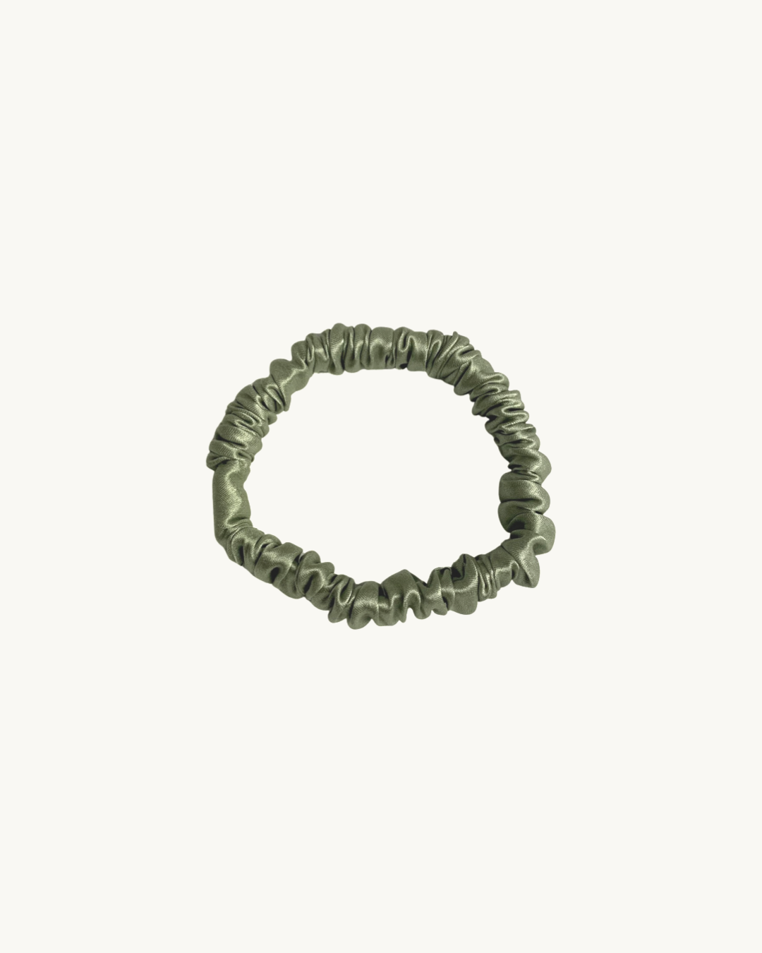 Silk Scrunchie Matcha